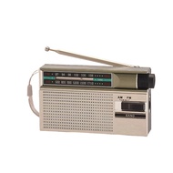 FM AM Miniature Radio FM Radio Portable Radio with 3.5mm Headphone Jack for Indoor Outdoor Emergency
