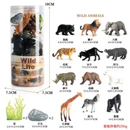 SG Specool 12Pcs/Set Dinosaur Toys Marine Animals Wild Poultry Farm Ocean Animals Mainan Toys Kids C