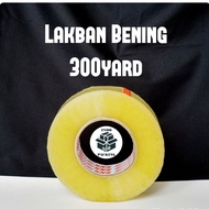 Lakban Bening 300yard 300 yard 300y / Lakban Mesin Isolasi Tape Besar Perekat