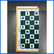 ✢ ◲ ❏ damath board game foldable wood