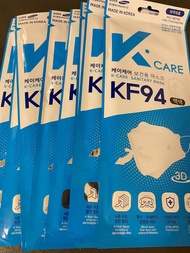 韓國K care KF94 口罩 $4 個