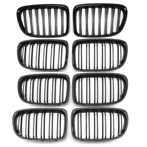 Front Center Grille Sport Grilles Replacement ABS Fit For BMW X1 E84 2011-2016