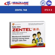 ZENTEL TAB (2'S X 2) | treat worm infection