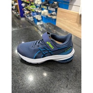 ASICS GT-1000 12 PS Middle Child Support Type Jogging Shoes 1014A295-403 Blue Velcro Felt