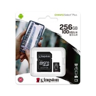 Kingston Canvas Select Plus Class 10 100MB/s 64GB 128GB 256GB 512GB Micro SD MSD Memory Card MicroSD