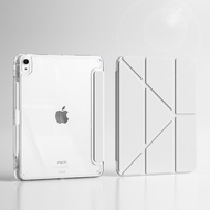 เคส iPad Acrylic 13 นิ้ว แบบพับ 3 ครั้ง ไม่มีช่องใส่ปากกา ป้องกันการตกหล่น สำหรับ Apple iPad Air 7 i