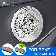 Car Door Audio Speaker Cover Trim for Mercedes BenzW213 W205 GLC AMG Accessories