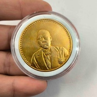 #品质好货#官方物流直达#古玩钱币物件民国金币银元曹锟文装收藏31g纪念币金色7. 27 69IW