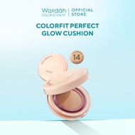 Wardah Colorfit Perfect Glow Cushion SPF40 PA+++ | Flawless Healthy Glow Makeup, Medium to High Cove