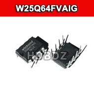 2~5PCS W25Q64FVAIG DIP8 25Q64FVAIG Memory Chip IC