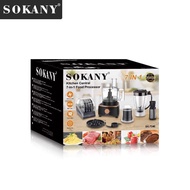 เครื่องผสมอาหารน้ำผลไม้ SOKANY7040 7ฟังก์ชันใน1เครื่องผสมอาหารน้ำผลไม้เครื่องปั่นทำอาหารผนังตัดอเนกป