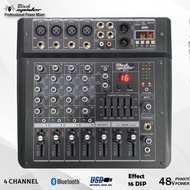 Diskon 20% Power Mixer Audio 4 Channel Black Spider Mp-4 Original