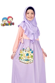 Raggakids Gamis Anak RG 40 - Gamis Kaos Anak Raggakids - Tanpa Jilbab