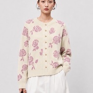 Daisy Knit Cardigan Floral Knit Cardigan