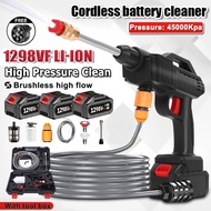 998VF / 1298VF Water JetCordless Car Washer High Pressure Lithium Battery Spray Gun Water Jet Pump P