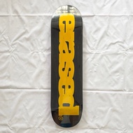 Erased “Classic Black” 8.0” x 31.4” Skateboard Deck