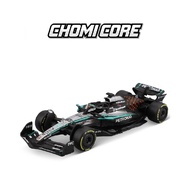 ✨1:43 Scale F1 Mercedes W15 BBURAGO Vehicle Models Miniature Diecast Cars Toy