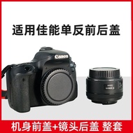 Suitable for Canon Body Cap Lens Rear Cap 200D 800D 77D 600D 70D 90D SLR Camera Cover [tfw]