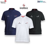 POLO shirt polo shirt Collared shirt • Telkom indonesia • Indibiz full embroidery