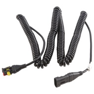 Retail For CNHTC SINOTRUK SITRAK C7H Howo T7 Flat Plug Three Hole Four Way Monitoring Camera Spring 