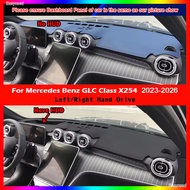 For Mercedes Benz GLC Class X254 glc300 glc260 amg 63 2023-2026 Leather Dashmat Suede Dashboard Cove