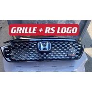 HONDA HRV 2022 2023 ABS RS CHROME DIAMOND FRONT GRILLE GRILL EMBLEM DEPAN HR-V VEZEI RADIATOR CHR NE