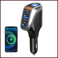 Car USB Charger Multi Port 3 USB Fast Charging Socket Splitter Universal Charger 12V/24V Socket Spli