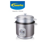 PowerPac Rice Cooker 0.6L with Steamer  (PPRC62)