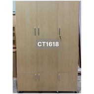 3-door plastic wardrobe with drawers as shown in the picture, optional Unit Tundo KT 124 x 185 x 47 