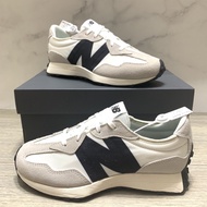 - New Balance 327 NB327 Sea Salt Light Gray Black Big N Sports Casual Daddy Shoes Kids GS327FE