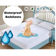 Waterproof Mattress Protector Cover Mattress Protector Bed Sheet Bed Cover, Anti-Dustmite