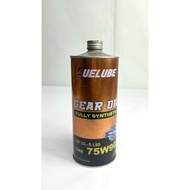 FUELUBE 1L FULLY SYNTHETIC GEAR OIL SAE 75W90 API GL-5 LSD