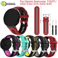 Silicone bracelet Watch band watchband Silicone Strap For Garmin Forerunner 735XT 735/220/230/235/62