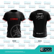 Tshirt YAMAHA Black 01 Eboq Sublimation /AD Baju YAMAHA Microfiber Jersi / YAMAHA Tshirt / YAMAHA sh