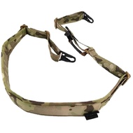Tactical Rifle Sling Airsoft Combat Shooting Modular Strap Gear Hunting Removable 2 Point / 1 Point 