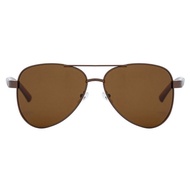 Brown aviator glasses