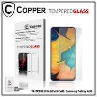 Samsung A30 - COPPER TEMPERED GLASS CLEAR