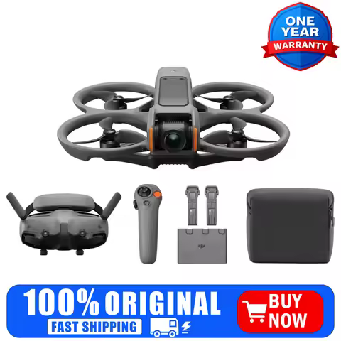 DJI Avata 2 Fly More Combo (3 Batteries), FPV Drones with Camera for Adults 4K, Immersive Experience