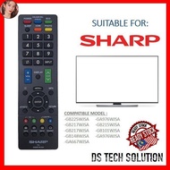 EEM Sharp LED TV Remote Control Replacement Gb291wjsa Gb225wjsa Ga276wjsa Gb217wjsa Gb215wjsa Gb217w