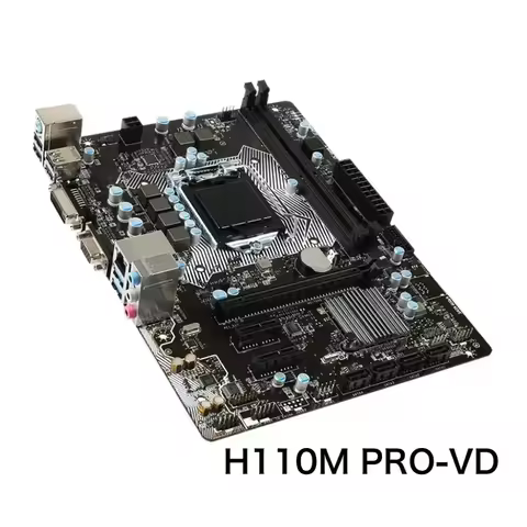 For MSI H110M PRO-VD Motherboard 32GB LGA 1151 DDR4 Micro ATX H110 Mainboard 100% Tested OK Fully Wo