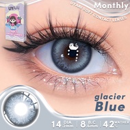 คอนแทคเลนส์ [0.00~-6.00] UYAAI x FRESHLADY Dolly series คอนแทคเลนส์สี 14.5mm คอนแทคเลนส์รายเดือน