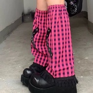 [代購] 日韓系 泡泡襪 JK 粉紅格白襪 y2k 復古 vintage