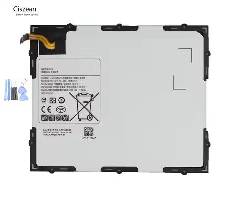 1x 7300mAh EB-BT585ABE Replacement Battery For Samsung Galaxy Tablet Tab A 10.1 2016 T580 SM-T585C T