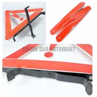 Early Warning Road Safety Triangle Kit ReflectiveAuto Emergency Warning Triangle Foldable Reflective