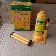 HYDRAULIC JACK 3 TON BOTTLE JACK 6000 LBS SELLERY 56-803