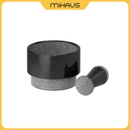 SWITZERLAND Mortar and pestle, black marble