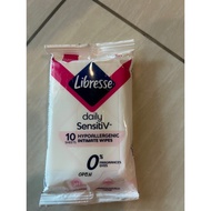 Libresse Superior Clean Toilet Wet Wipes (10 sheets)