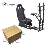 PREMIUM RACING Simulator COCKPIT SEAT Full Set Racing Simulator Steering Wheel Stand G29 T300 Fanate