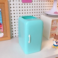Thing a Home กล่องใส่ปากกาดินสอ กล่องเก็บเครื่องเขียน แบบพลาสติก รูปทรงตู้เย็น ขนาดเล็ก