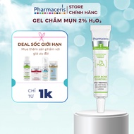 [GENUINE PHARMACERIS] ACNE GEL 2% H2O2 EXPRESS REDUCE SUFFERING MEDI ACNE POINT GEL 10ml